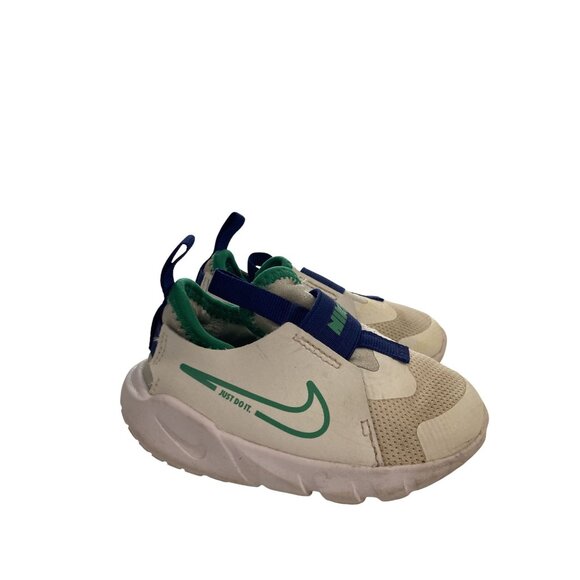 Nike DJ6039-102 toddlers Kids  size 6 white green Slip-On Sneakers - Picture 6 of 8